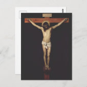 Christ Cruciated by Diego Velazquez Postkarte (Vorne/Hinten)