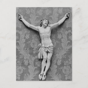 Christ Crucified, von Michelangelo Buonarroti Postkarte