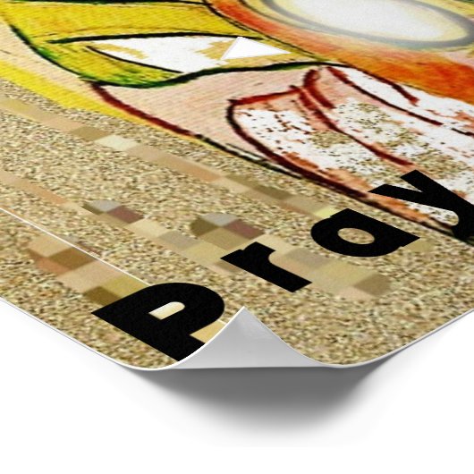 Christ das Priesterposter Poster (Ecke)