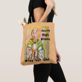 Christ das Priesterposter Tasche (Von Nahem)
