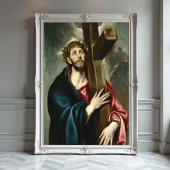 Christ, der das Kreuz trägt, El Greco Poster