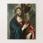 Christ, der das Kreuz trägt, El Greco Puzzle (Vertikal)
