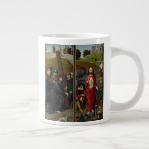 Christ, der das Kreuz trägt Jumbo-Tasse