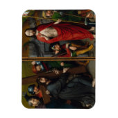 Christ, der das Kreuz trägt Magnet (Vertikal)