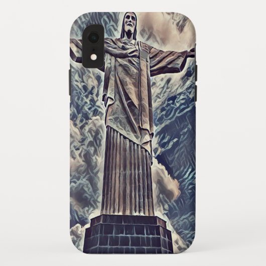Christ der Erlöser Case-Mate iPhone Hülle (Rückseite)