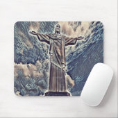 Christ der Erlöser Mousepad (Mit Mouse)