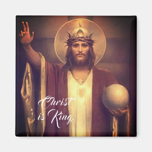 Christ der König Magnet (Vorne)
