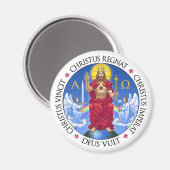 Christ der König - Magnet (Vorderseite/Rückseite)