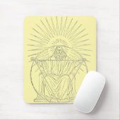 Christ der König Mittelalterszene Mousepad (Mit Mouse)