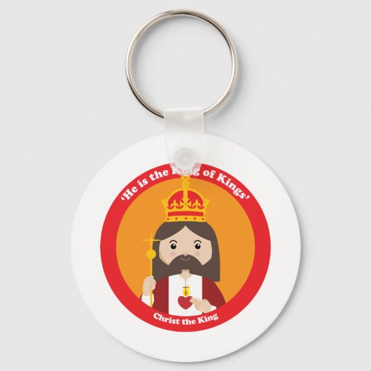 Christ der König Schlüsselanhänger (Vorderseite)