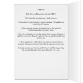 Christ der Lehrer / Alle mächtige Osterkarte (Innen (Links))