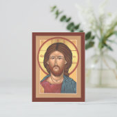 Christ der Retter Postkarte (Stehend Vorderseite)