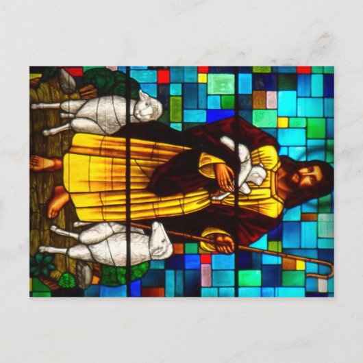 Christ der Schäferhund Postkarte (Vorderseite)