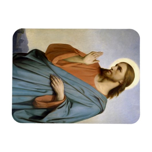 Christ, der über Jerusalem weint von Ary Scheffer Magnet (Horizontal)