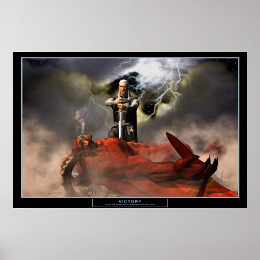 Christ der Victor Poster (Vorne)