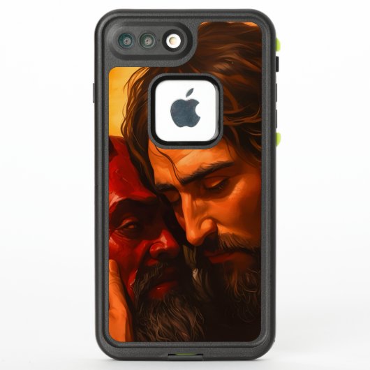 Christ Embracing Lucifer (Rückseite)