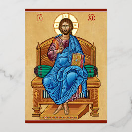 Christ enthusironisiert folieneinladung