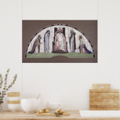 Christ enthusironisiert poster (Küche)