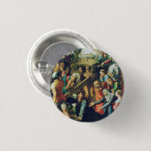 Christ Falling on the way to Calvary Button (Vorne & Hinten)