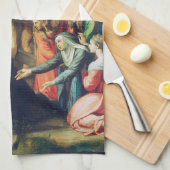 Christ Falling on the way to Calvary Geschirrtuch (Viertel Falte)
