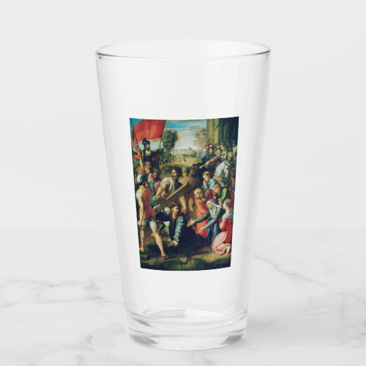Christ Falling on the way to Calvary Glas (Vorderseite)
