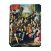Christ Falling on the way to Calvary Magnet (Vertikal)