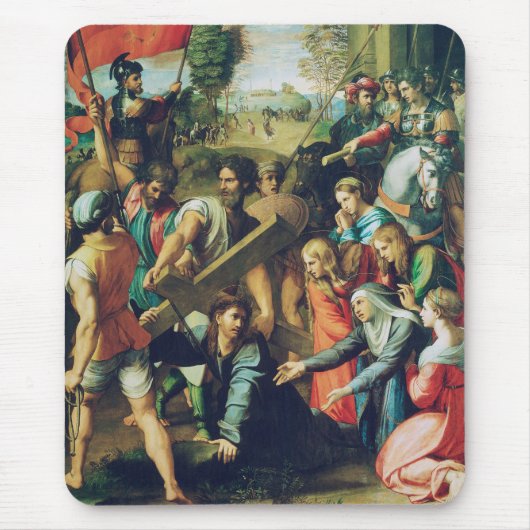 Christ Falling on the way to Calvary Mousepad (Vorne)