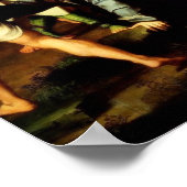 Christ Falling on the Way to Calvary Poster (Ecke)