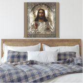 CHRIST Fine Art Leinwanddruck (Insitu (Schlafzimmer))