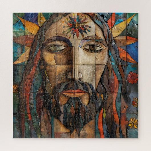 Christ Folk Mosaic Puzzle (Vertikal)
