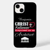 Christ Follower als Architekt Christlich getarnt Case-Mate iPhone Hülle (Rückseite)