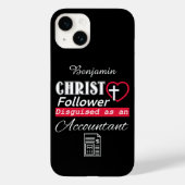 Christ Follower als Buchhalter Christlich getarnt Case-Mate iPhone Hülle (Rückseite)
