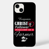 Christ Follower als Christlicher Bauer verkleidet Case-Mate iPhone Hülle (Rückseite)