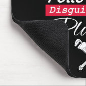 Christ Follower als Christlicher Klempner getarnt Mousepad (Ecke)