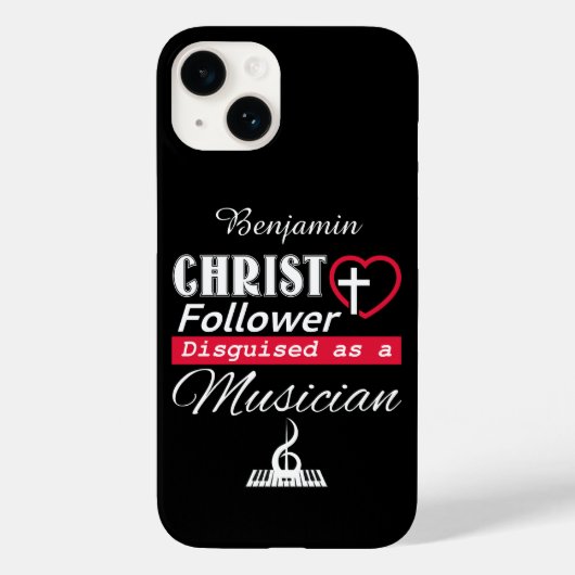 Christ Follower als Christlicher Musiker verkleide Case-Mate iPhone Hülle (Rückseite)