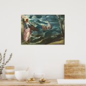 Christ Galilee - Jacopo Tintoretto Fine Art Poster (Küche)