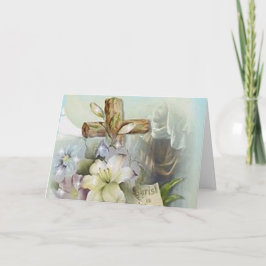 "Christ hebt die ganze Dunkelheit" Osterkarte