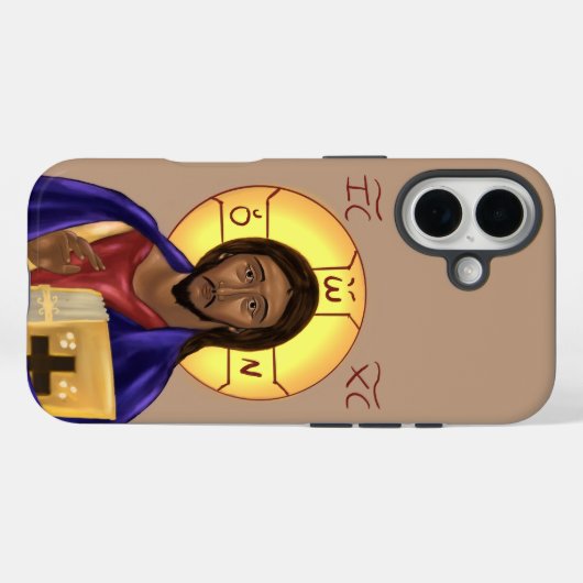 Christ Icon iPhone case - multiple sizes (Rückseite (Horizontal))