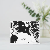 Christ im Schnee Postkarte (Stehend Vorderseite)