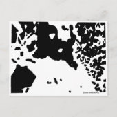 Christ im Schnee Postkarte (Vorderseite)