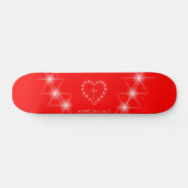 Christ in deinem Herz Skateboard (Horizontal)