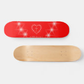 Christ in deinem Herz Skateboard (Horizontal)