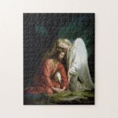 Christ in Gethsemane von Carl Bloch Puzzle (Vertikal)
