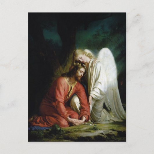 Christ in Gethsemane von Peter Paul Rubens Postcar Postkarte (Vorderseite)