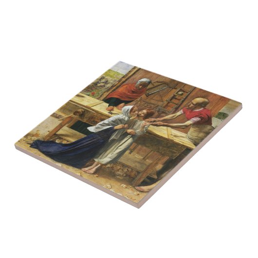 Christ in Joseph's Carpentry Shop Fliese (Seite)