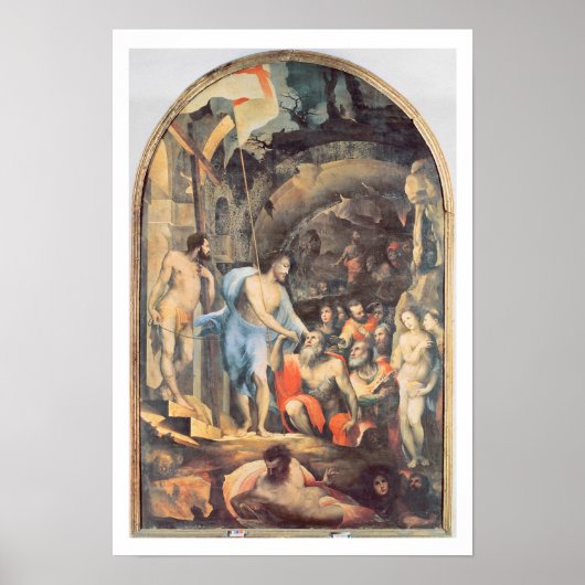 Christ in Limbo, c.1530-35 (Panel) Poster (Vorne)