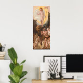 Christ in Limbo - Hans Mielich Fine Art Poster (Heimbüro)