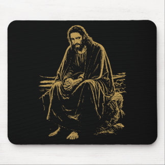 Christ in the Desert Jesus Prayer Christian Faiths Mousepad