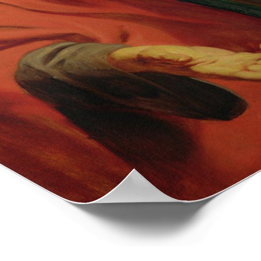 Christ Instruction Nicodemus Poster (Ecke)