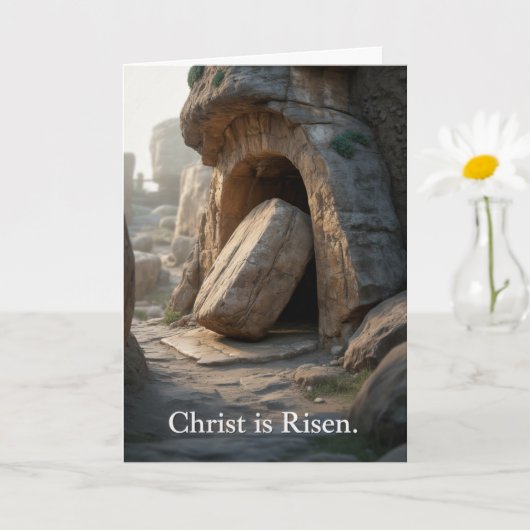Christ Is Risen Easter Bulk Church Greeting Cards Karte (Kleine Pflanze)